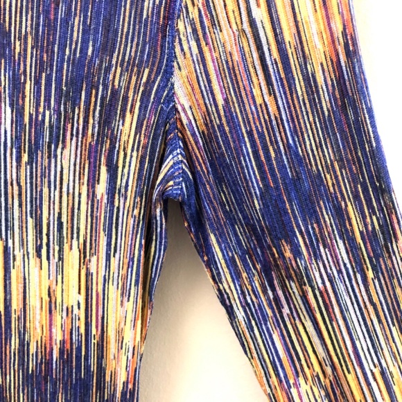 BCBMAXAZRIA Multicolored Tissue Tee Top - Picture 4 of 11